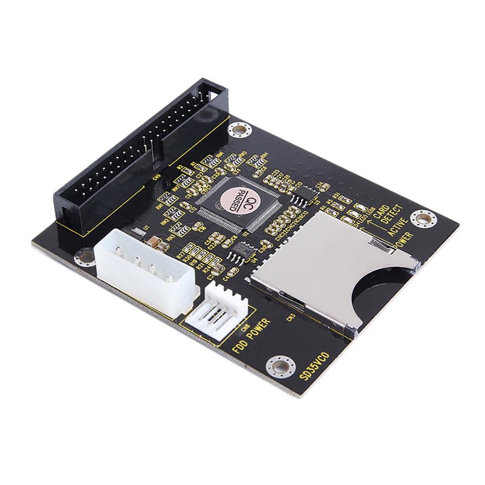 SD Card to IDE 3.5" 40 Pin SD SDHC Card Adapter Converter