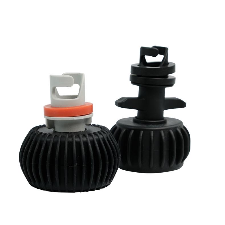 Inflatable Fishing Boat Rubber Accessories: One-Way Air Pressure Valve Gauge