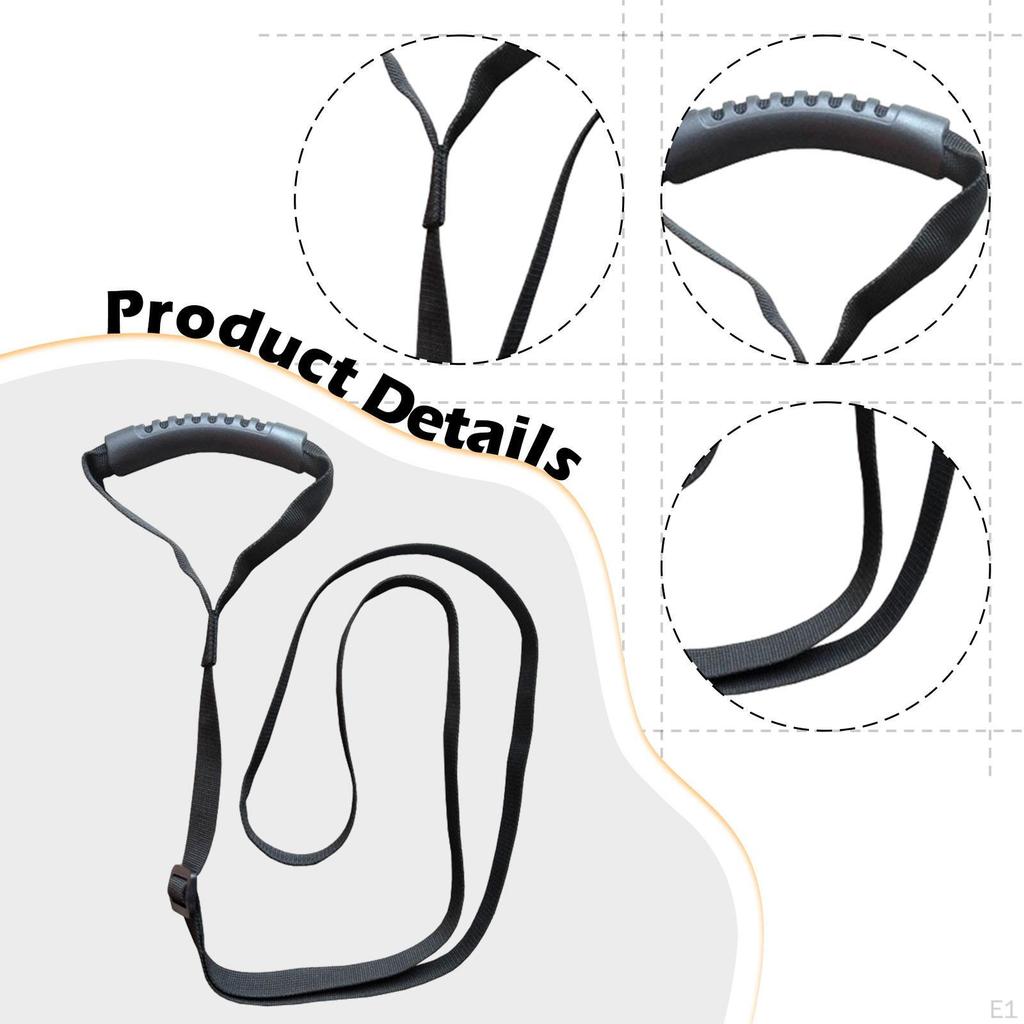 Kayak Stand Up Assist Strap,Canoe Drag Strap,Strong Handle for Kayaker Standing Aid Pull Strap