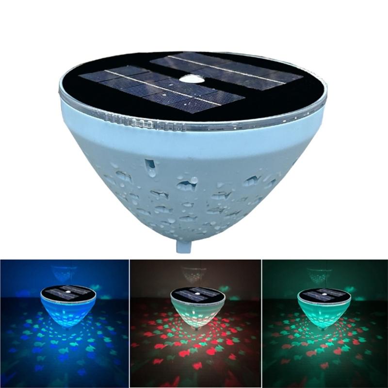 Floating Solar Pool Lights with Colorful LED Waterproof Design Perfect for Pond Fountains and Backyard Decorations