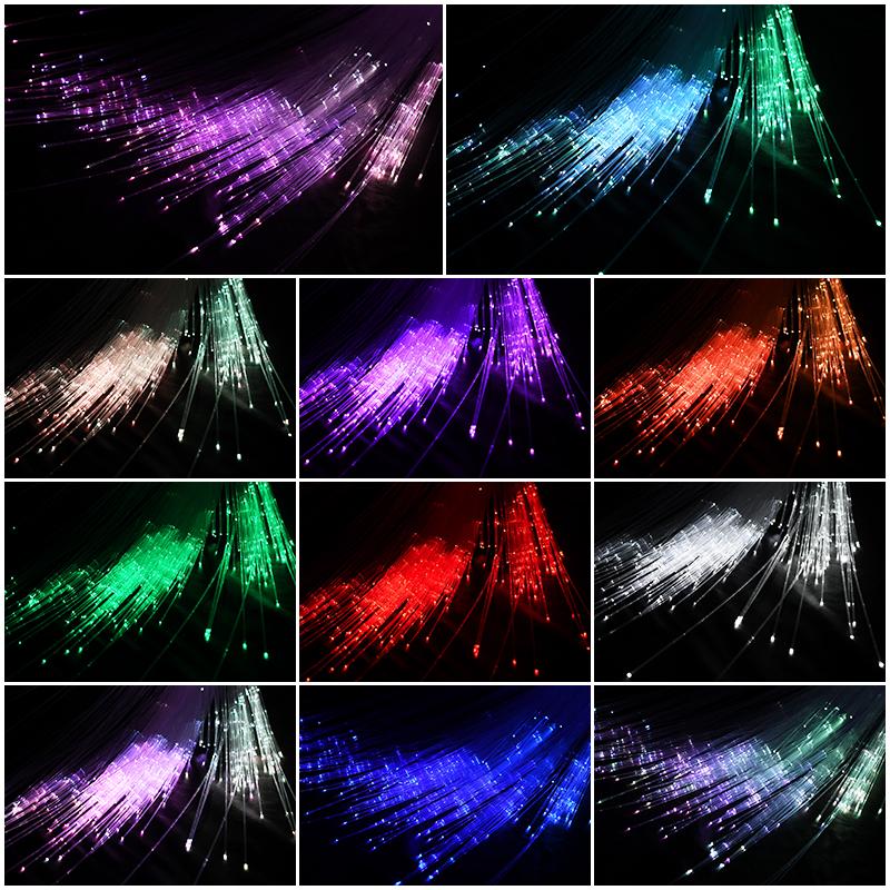 16W Twinkle RGBW Starry Sky Car Star Ceiling Light Fiber Optic Light Led Star Roof Interior Atmosphere Light Car Decorative Lamp