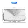 Car Front Window Sunshade Cover Windshield Folding Sun Shade For Honda Accord