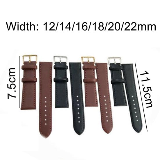 Cinturino Universale Regolabile per Orologio da Polso in Ecopelle Unisex