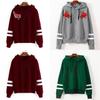 Kapuzenpullover Langarm Damen Sweatshirt Hoodie Sweatjacke Pullover Hoody Kapuze