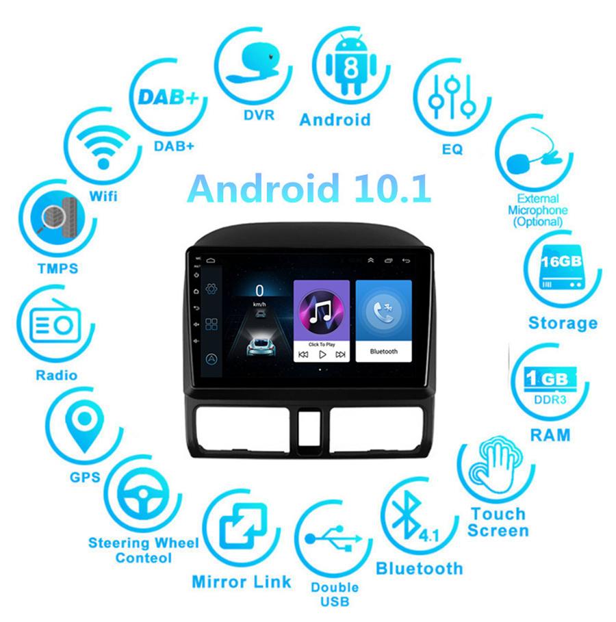9" Car Stereo Radio GPS Navigation WIFI 1+16G BT DAB Mirror Link For 02-06 CR-V