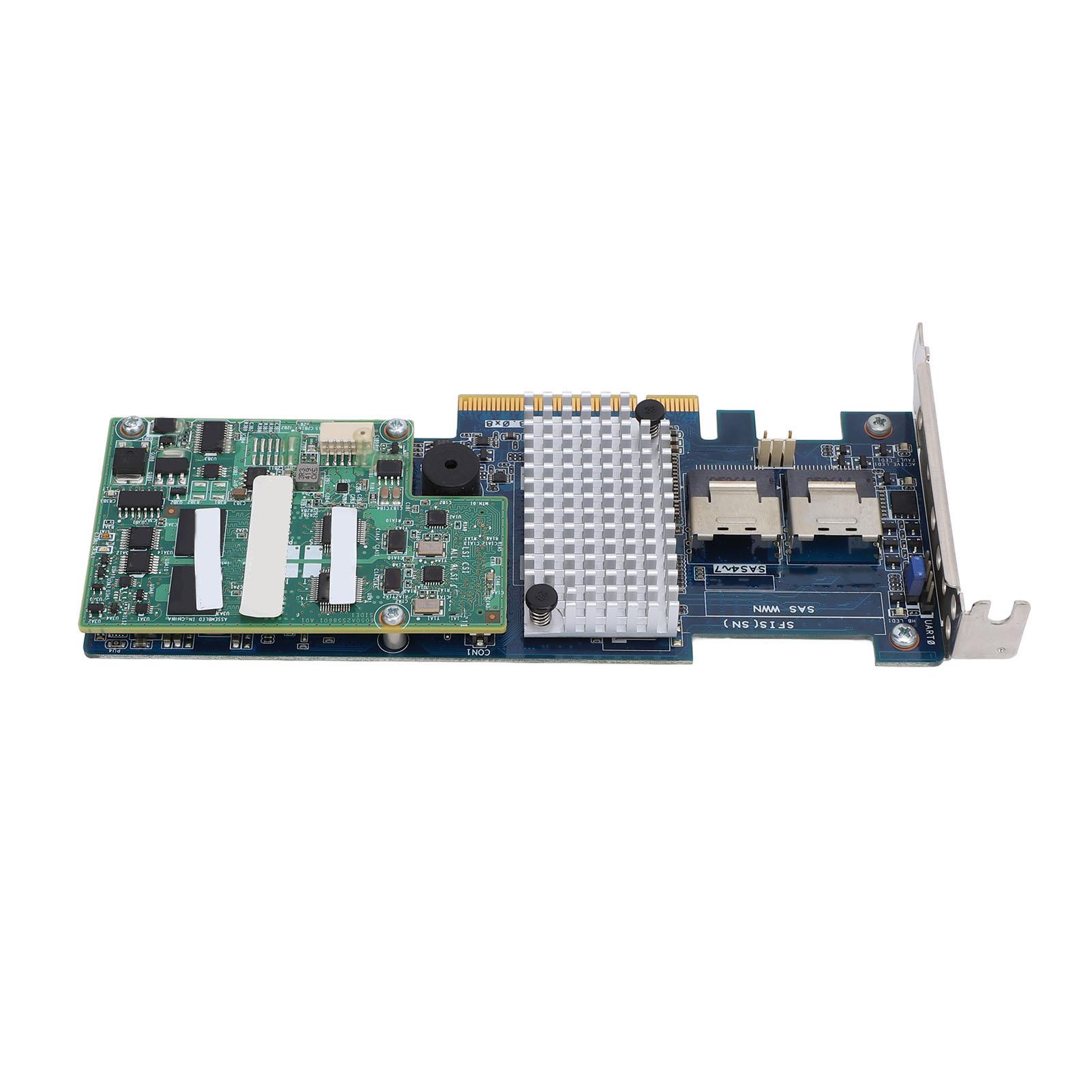 

Controller Card for RAID 6GB Cache PCI‑EX8 Efficient Transmission Low Latecy Stable Performance