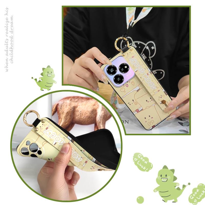 Dirt-resistant Durable Phone Case For ZTE Blade V60 Design/Axon 60 Lite Anti-knock Cartoon Soft case Protective Silicone