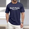 Men'S Fashionable T-Shirt, Street Casual Short Sleeved Clothing