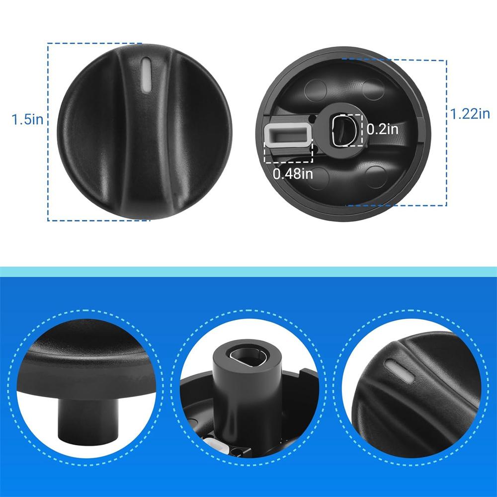 AC Heater Fan Switch Knob For 1994-1997 Honda Accord 79581-SV1-A11 79581-SV4-A01