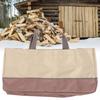 Firewood Carrier 60x30x30cm Heavy Duty 600D Oxford Fabric Log Bag with Reinforced Handle for Camping BBQ Fire Pit