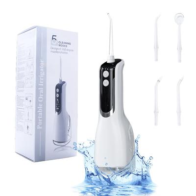 Oral Irrigator Jet USB 5 Adjustable IPX6 4 Replacement 330ml for and Business Features Include Oral Interdental Jet Plaque and a Convenient 330ml