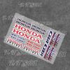Kybn5 Honda-cbr 450 Japanese Motorcycle Sticker Suitable For Motorcycle Body Reflective Car Sticker Helmet Decal