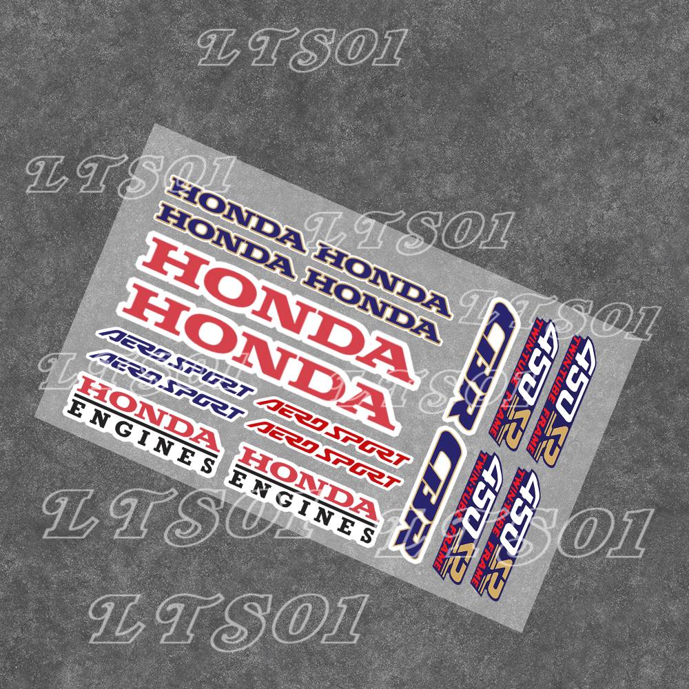 Kybn5 Honda-cbr 450 Japanese Motorcycle Sticker Suitable For Motorcycle Body Reflective Car Sticker Helmet Decal