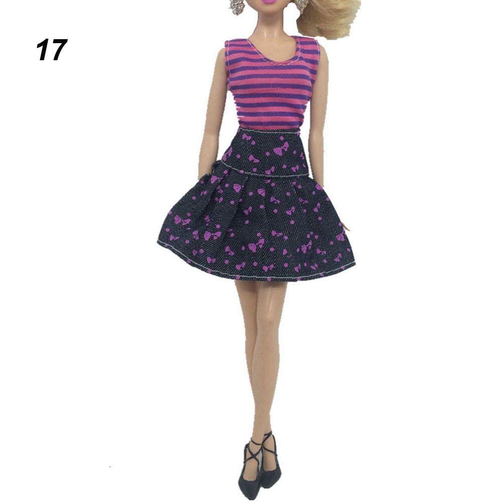 Newest 2021 DIY Casual Wear Doll Accessories Dolls Dress Girl Clothes