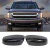 Professioanl Side Door Mirror Cover Molding Trim Car Accessories 1 Pair Simple Installation fitting for GMC07-13 Durable