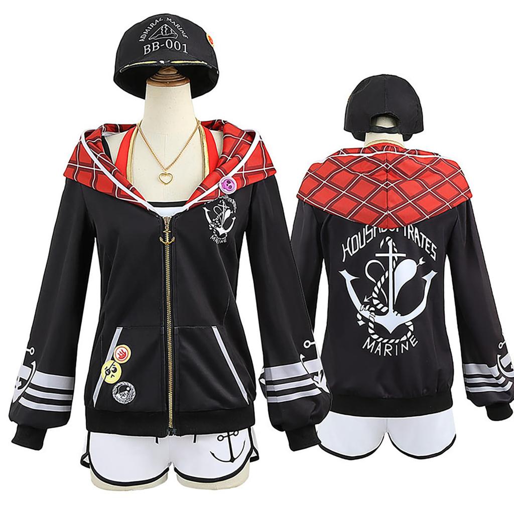 Hololive Hoshou Marin Cosplay Halloween VTuber Swimsuit Hosho Marin [milky Time]