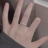 Neuer 925er Silber Kreuz Ring Charm Persönlichkeit Glänzend Geometrische Form Ring für Damen Exquisites Schmuckzubehör