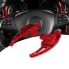 Aluminum-Alloy Car Steering Wheel Paddle Shifter Extension Trim Panel For Mercedes Benz E Class W213 2016-2023 Accessories
