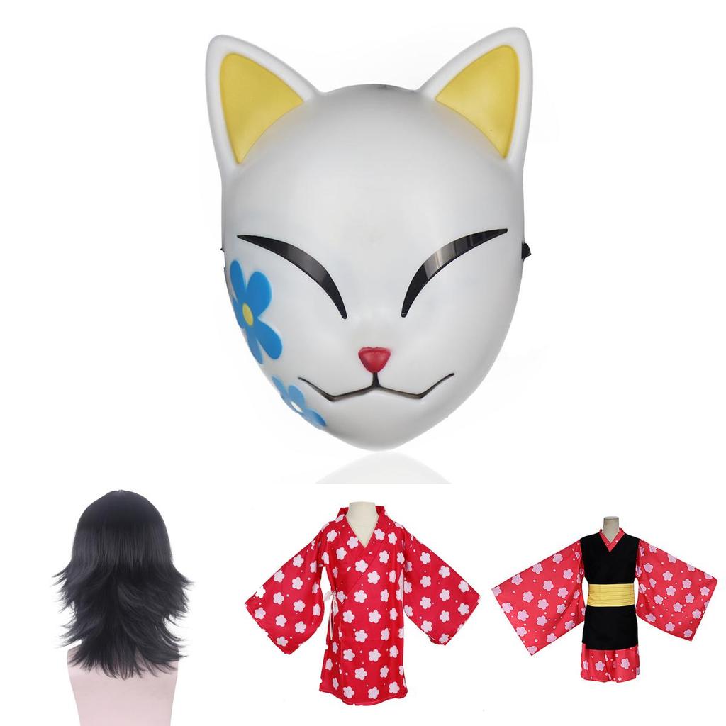 Exquisite Demon Slayer Kimetsu No Yaiba Makomo Cosplay Costume For Women With Perfect Stitches And Breathable Fabric