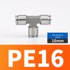 304 Stainless Steel Pneumatic Quick Connectors: High-Pressure Resistant Straight Reducer and Quick Connect Tee