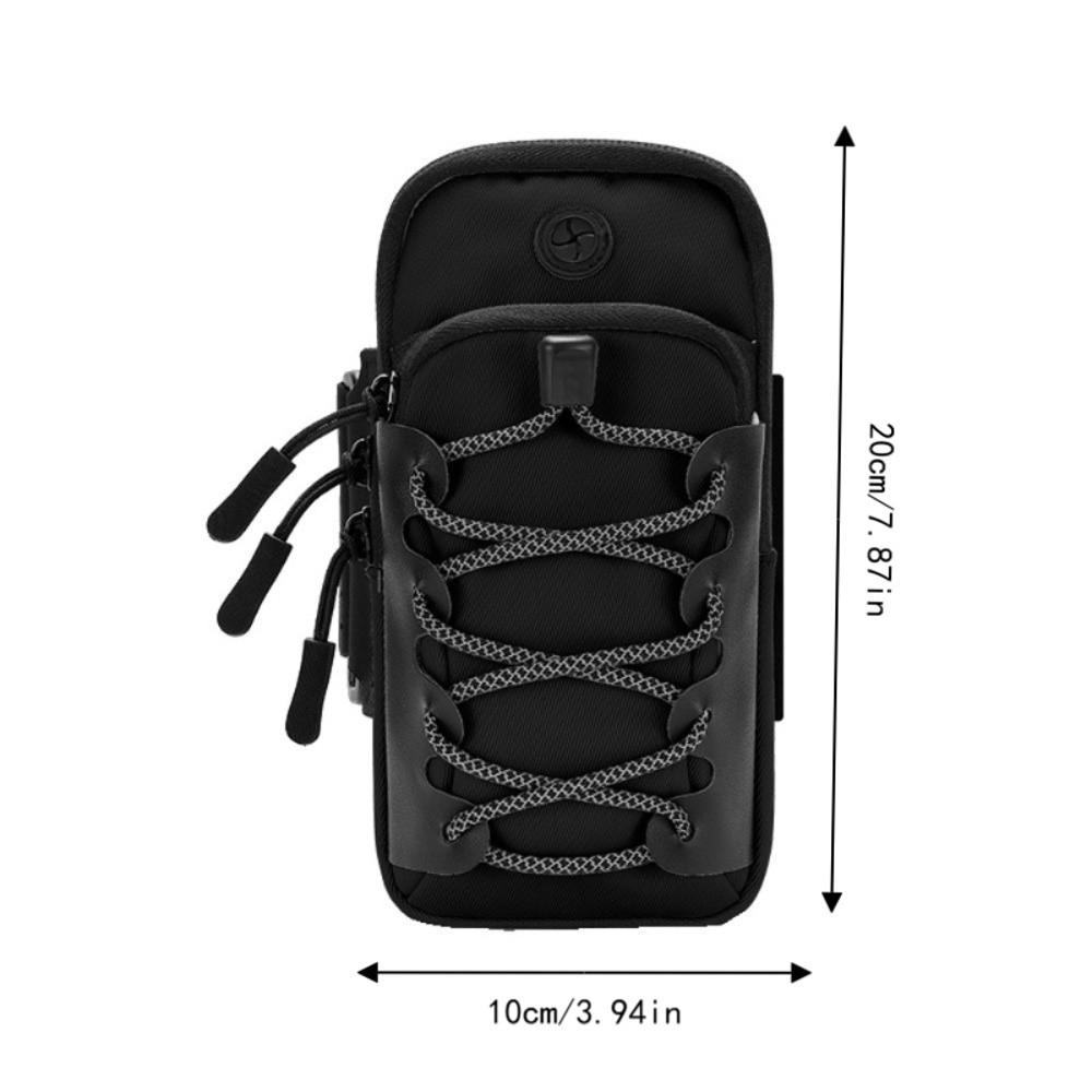 Waterproof Phone Bag for Ebike Nylon and Polyester Phone Pouch Armband for Running and Hiking
