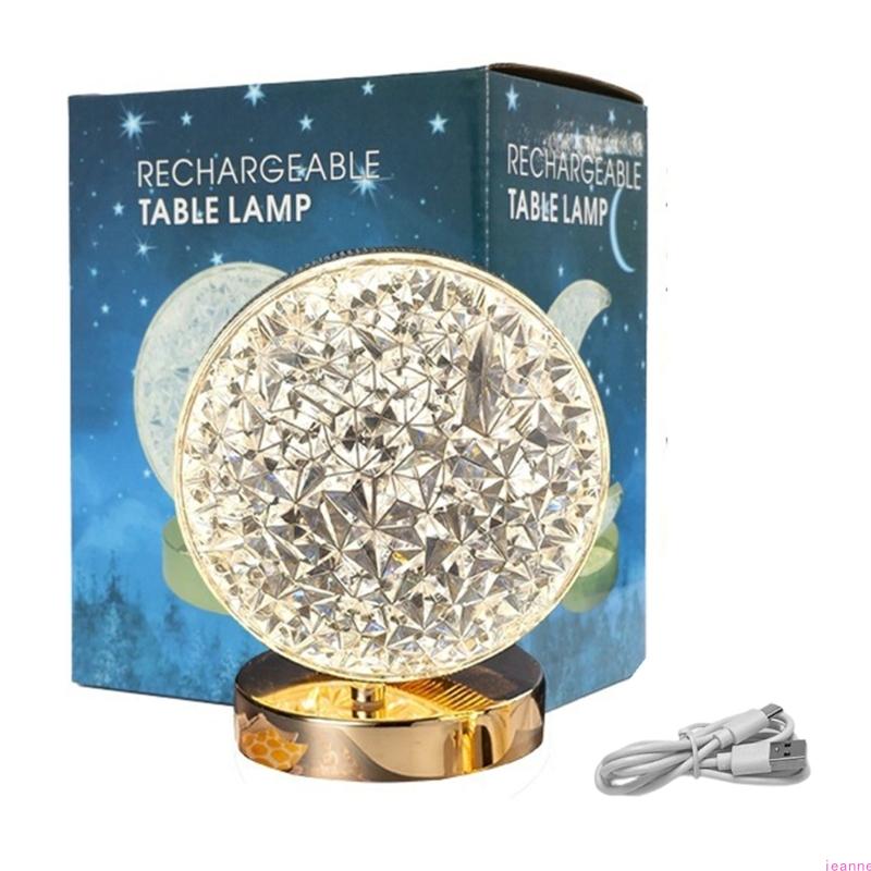 Portable Wireless Nightstand Lamp with 3D Holographical Design and Soft Glowing Atmosphere Light Suitable for Kids Room