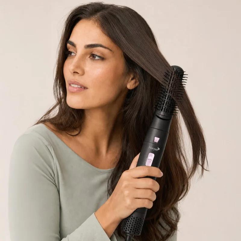Harper - Airpro4t Black - Noir - Brosse Soufflante 5 En 1 - 1000 W - 3 Températures