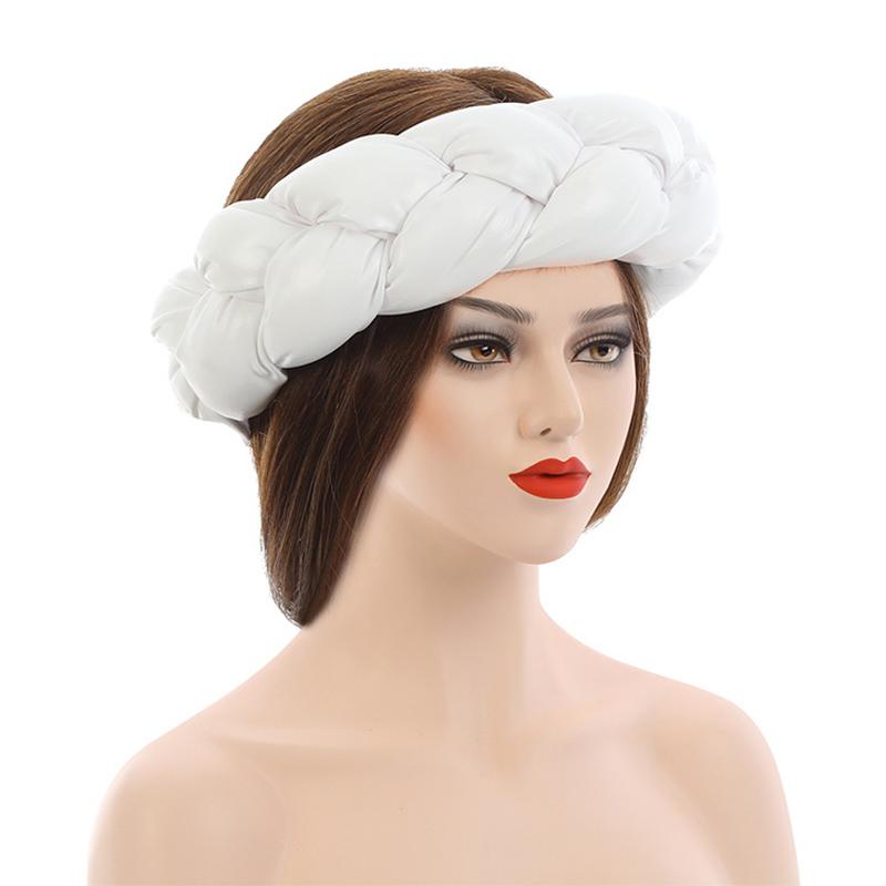 Fashion Braids Headbands for Women Candy Color Elastic Hair Bands Ladies Turban Female Headwear Accessories Bandage Bandana