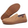 Cloth shoes corduroy middle-aged and elderly kitchen shoes one pedal tooling single shoes casual men's shoes