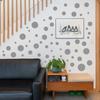 Креативные наклейки на стену в горошек Фоновая стена Гостиная Декоративные наклейки на стену Самоклеящиеся наклейки на стену
