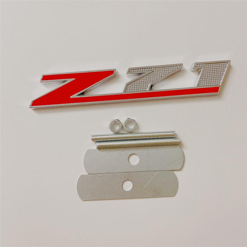 3d Metal Logo Z71 Emblem Car Front Grille Badge Sticker For Chevrolet Tahoe Colorado Cheyenne Chevy Silverado Z71 Accessories