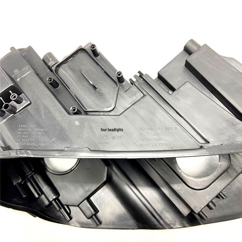 Compatible with Volkswagen 2017-2020 Tiguan L Headlight Black Rear Shell