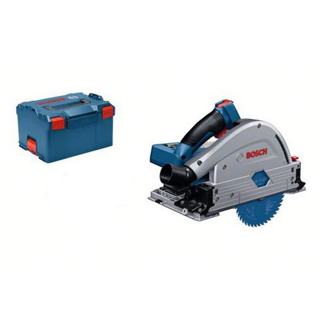 BOSCH 18 V Akku-Tauchkreissäge, Ladegerät, Tragetasche im Verkauf (Nur Gehäuse, Separat, Im Lieferumfang enthalten) GKT18V-52GCH