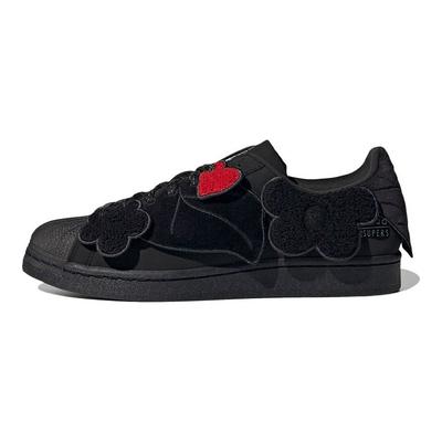 Melting Sadness x Superstar Nere con Patch Floreali Sneakers Unisex Core-Black Carbon GZ6985