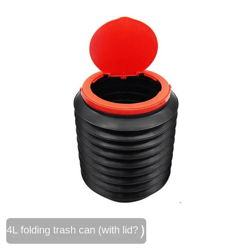 Universal car trash bin garbage can car wash telescopic bucket folding trash organizer garbage holder Car Supplies home decor