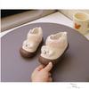One-year-old baby snow boots winter baby cotton shoes soft-soled toddler shoes 3-6-12 month infant velvet warm shoes