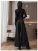 2025 Autumn/Winter High-Waisted Wide-Leg Swing Skirt Pants - Professional Floor-Length Trousers