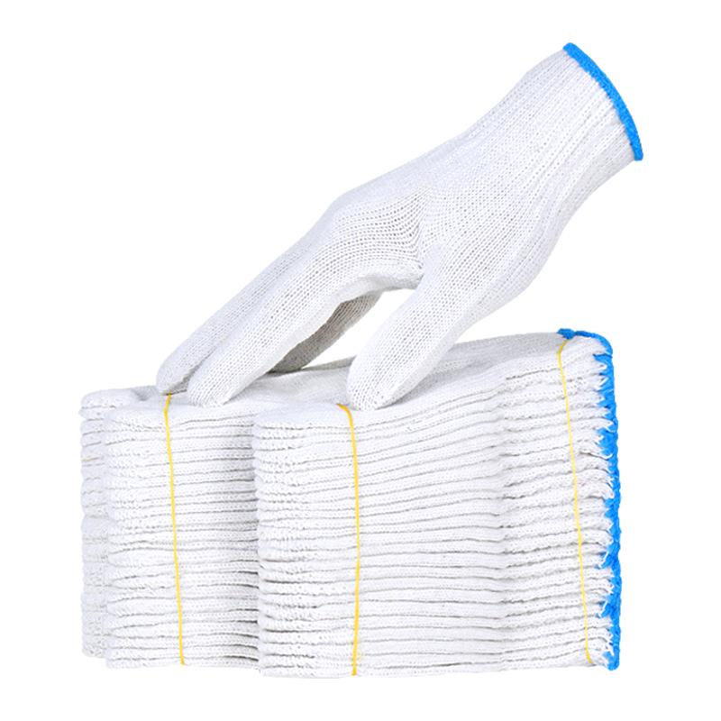 

Thickened Cotton Yarn Knitted Work Gloves for Construction and Labor Protection