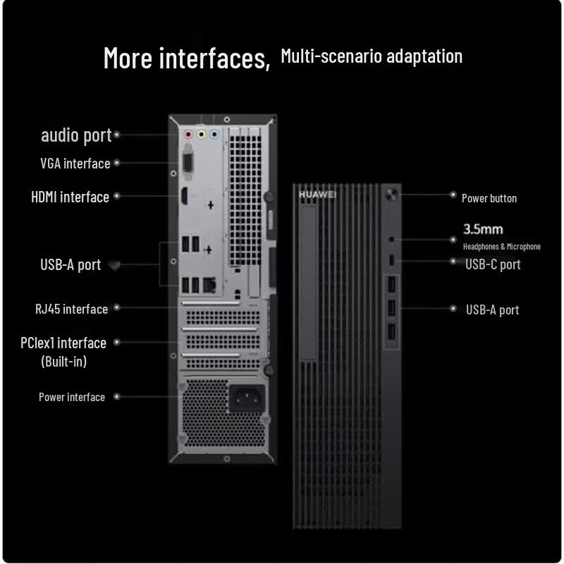 Huawei Qingyun W515y Business Desktop PC (CN Version)