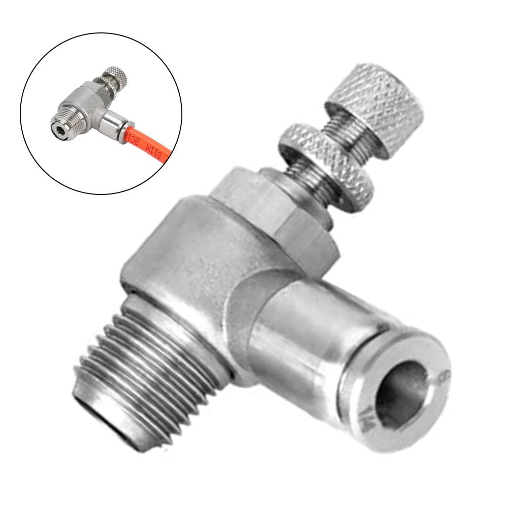 Airflow Adjustment 304 Stainless Steel 7x7x3cm 304 Stainless Steel Throttle Valve Plumbing Flexible Compatibility