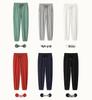 Women's Casual Summer Cotton Harem Sweatpants - Loose Fit, Cuffed, Sports Style
