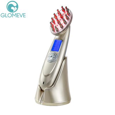 RF EMS Laser Hair Growth Comb Scalp Massager Anti Hair Loss Infrared Therapy Hair Care Brush