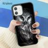 Animal Owl Eyes Soft Phone Case Cover For iPhone 17 Air 16 15 14 plus 11 12 13 pro max coque Shell Fundas