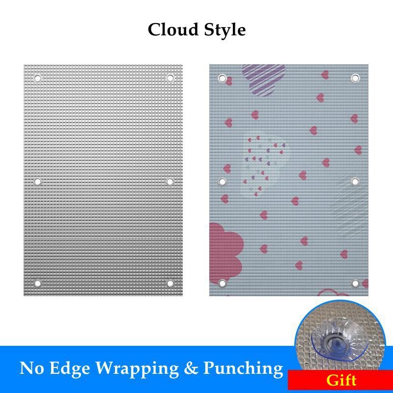 Folie de umbrire pentru geamuri Protector solar Pad pentru protecție solară Cameră Birou Cameră însorită Folie izolatoare Anti UV Parasolar Folie de aluminiu