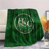 St. Gallen Voetbalclub Print Flanellen Deken, Hoge Kwaliteit Comfortabel voor Alle Seizoenen, Woondecoratie, Warmte en Comfort