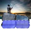 Lures Bait Storage Case Organizer Multi-grid Holds Different Baits Design for Fishing Accessories Tool