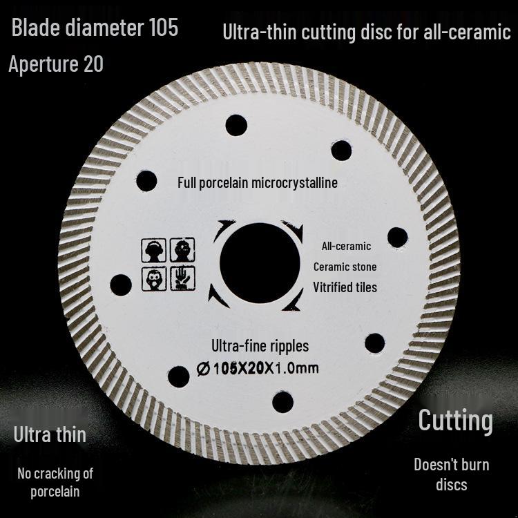 

105mm Full Porcelain Floor Tile Diamond Saw Blade for Angle Grinder
