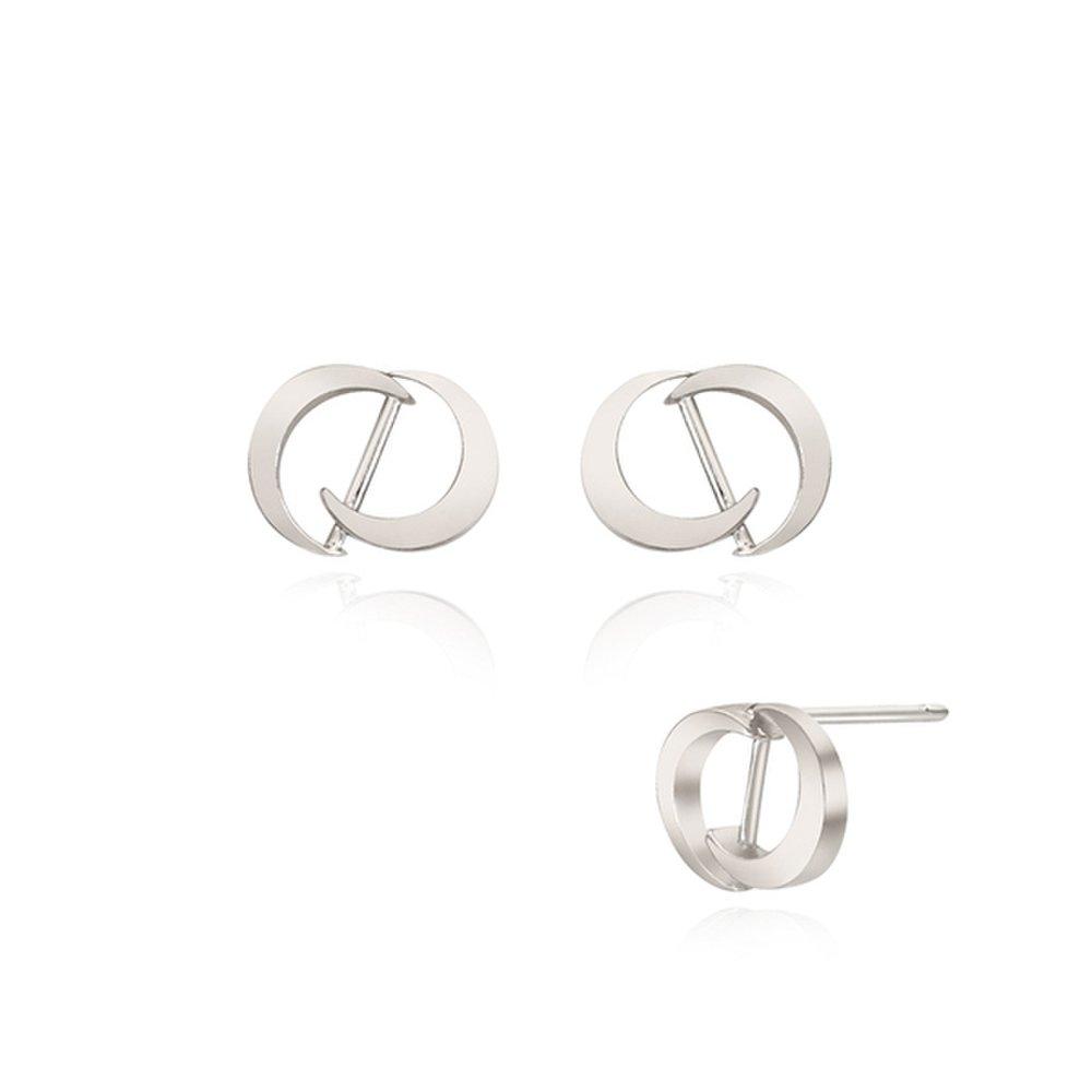 [Stonehenge] Dal Silver Earrings Sc1735