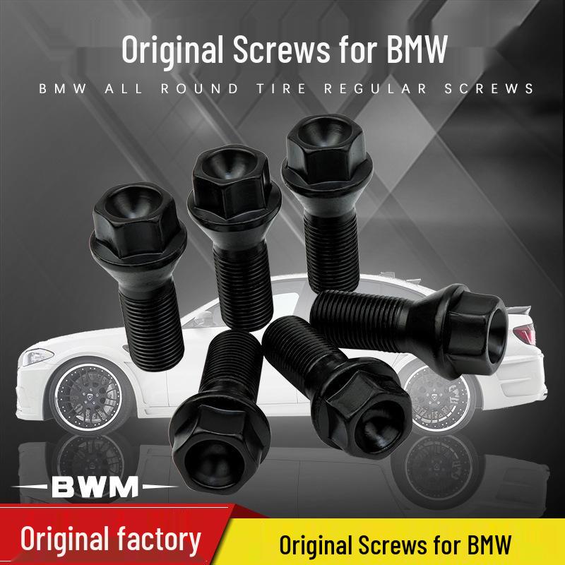 Compatible Wheel Screws for BMW 1-7 Series, X1-X6, and Z4