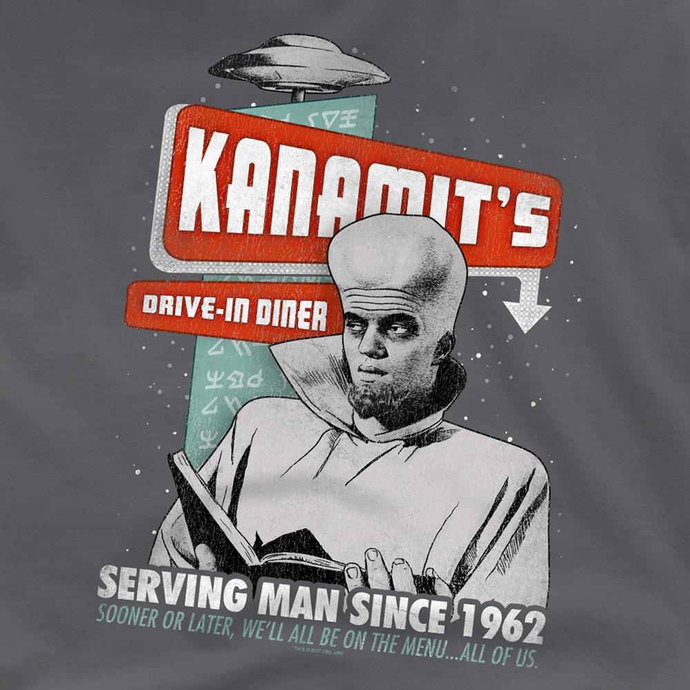 The Twilight Zone Unisex Adult Kanamits Diner T-Shirt